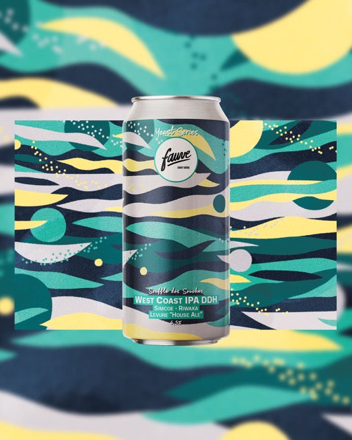 Fauve Souffle des Souches west coast IPA boks 44 cl tørr