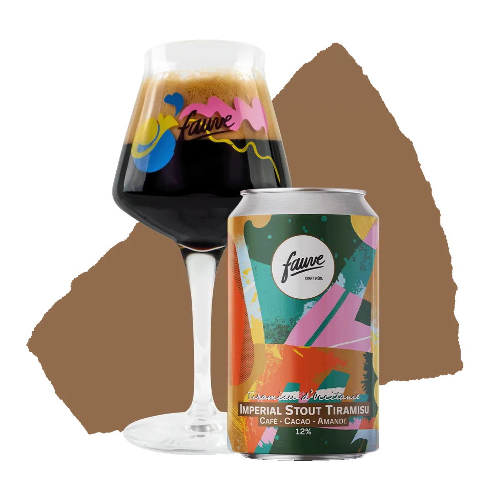 Fauve Tiramisu d'Occitanie stout øl 33cl kaffe