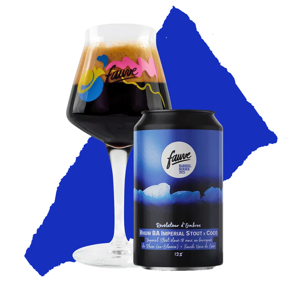 Fauve Révélateur d'Ombres imperial stout øl boks 33 cl kokos