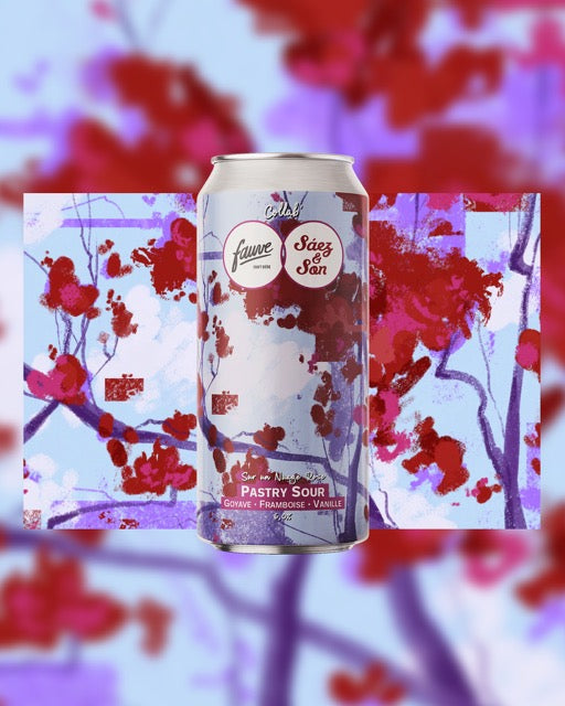 Fauve Sur un Nuage Rose surøl 44 cl pastry