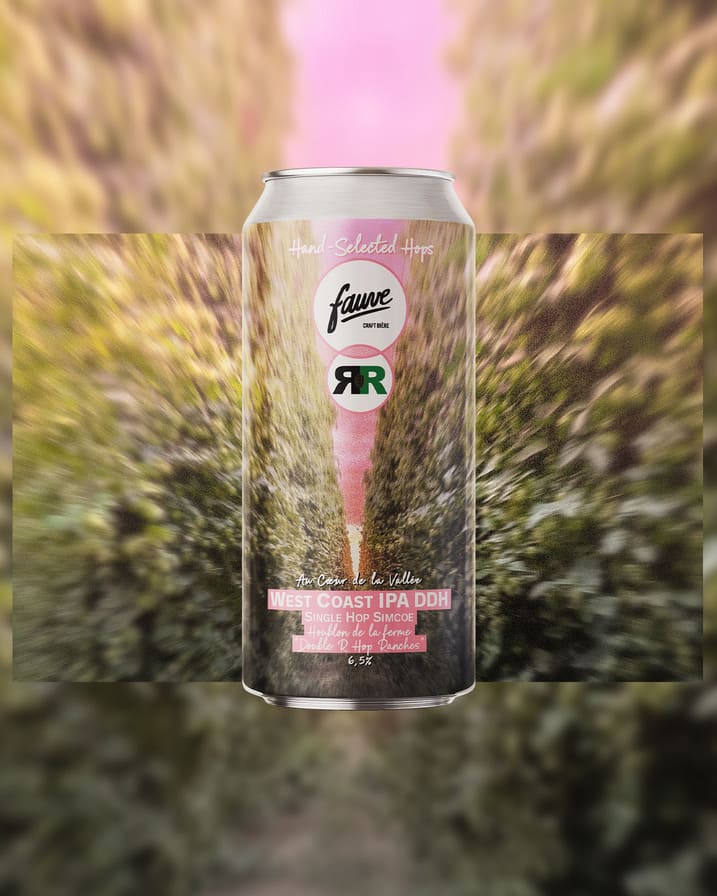 Fauve Au Cœur de la Vallée West Coast IPA boks 44 cl