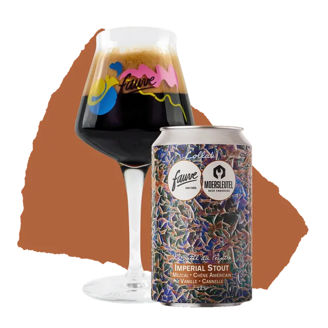 Fauve L'Outil du Peintre imperial stout 33 cl vanilje