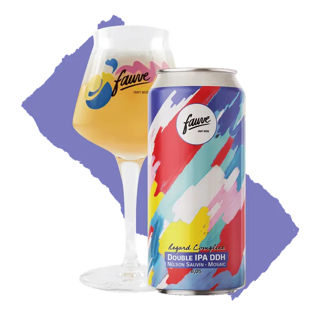 Fauve Regard Complice øl boks 44cL double IPA 8,0%