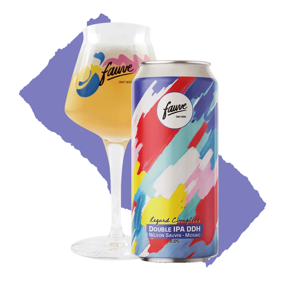 Fauve Regard Complice øl boks 44cL double IPA 8,0%
