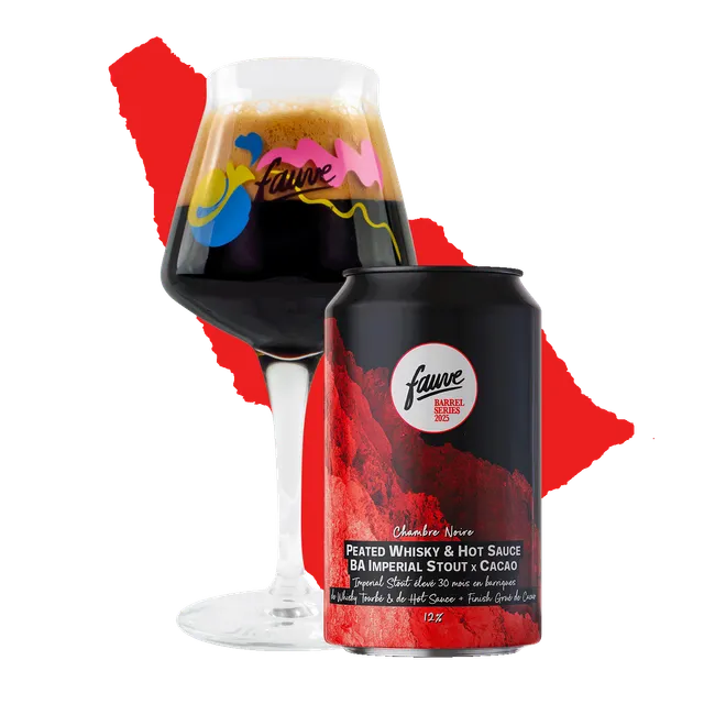 Fauve Chambre Noire stout 33cl whiskyfat