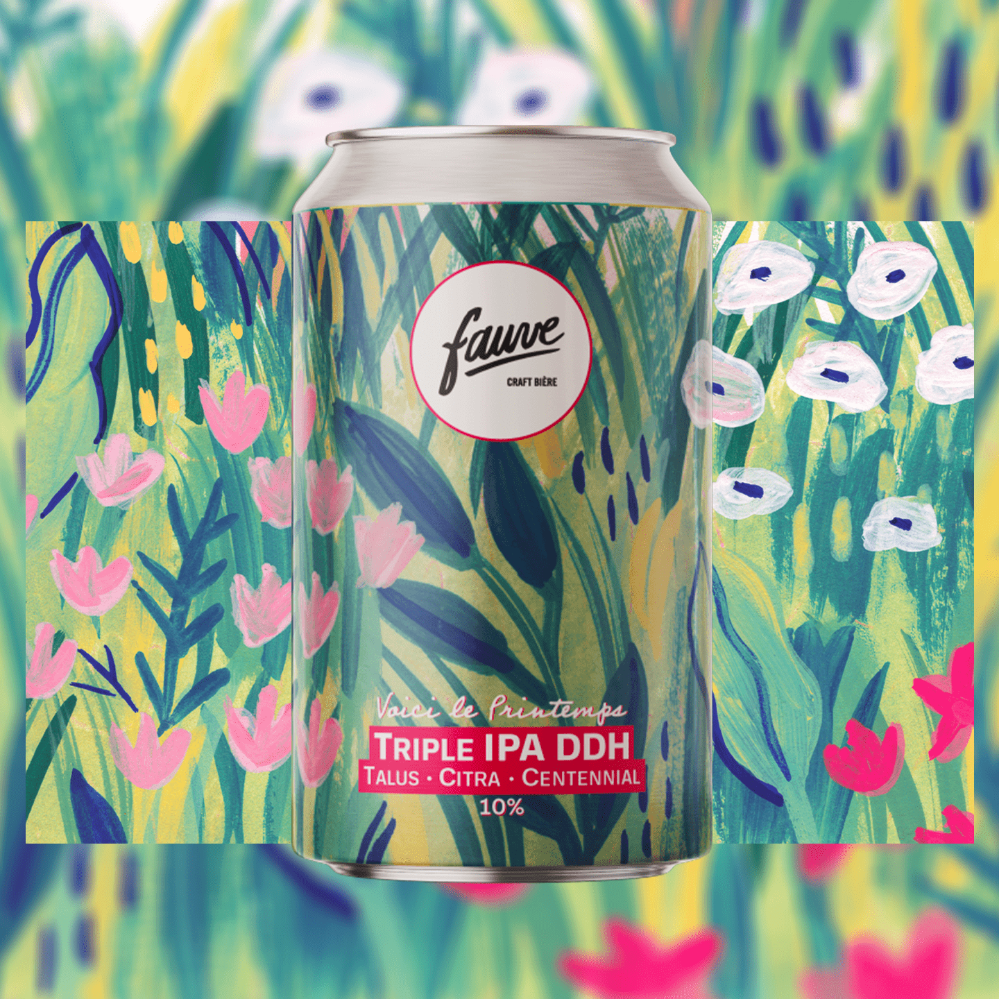 Fauve Voici le Printemps triple IPA boks 33 cl 10%