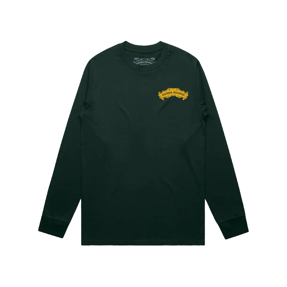 Sierra Nevada Heritage langermet t-skjorte kraftig