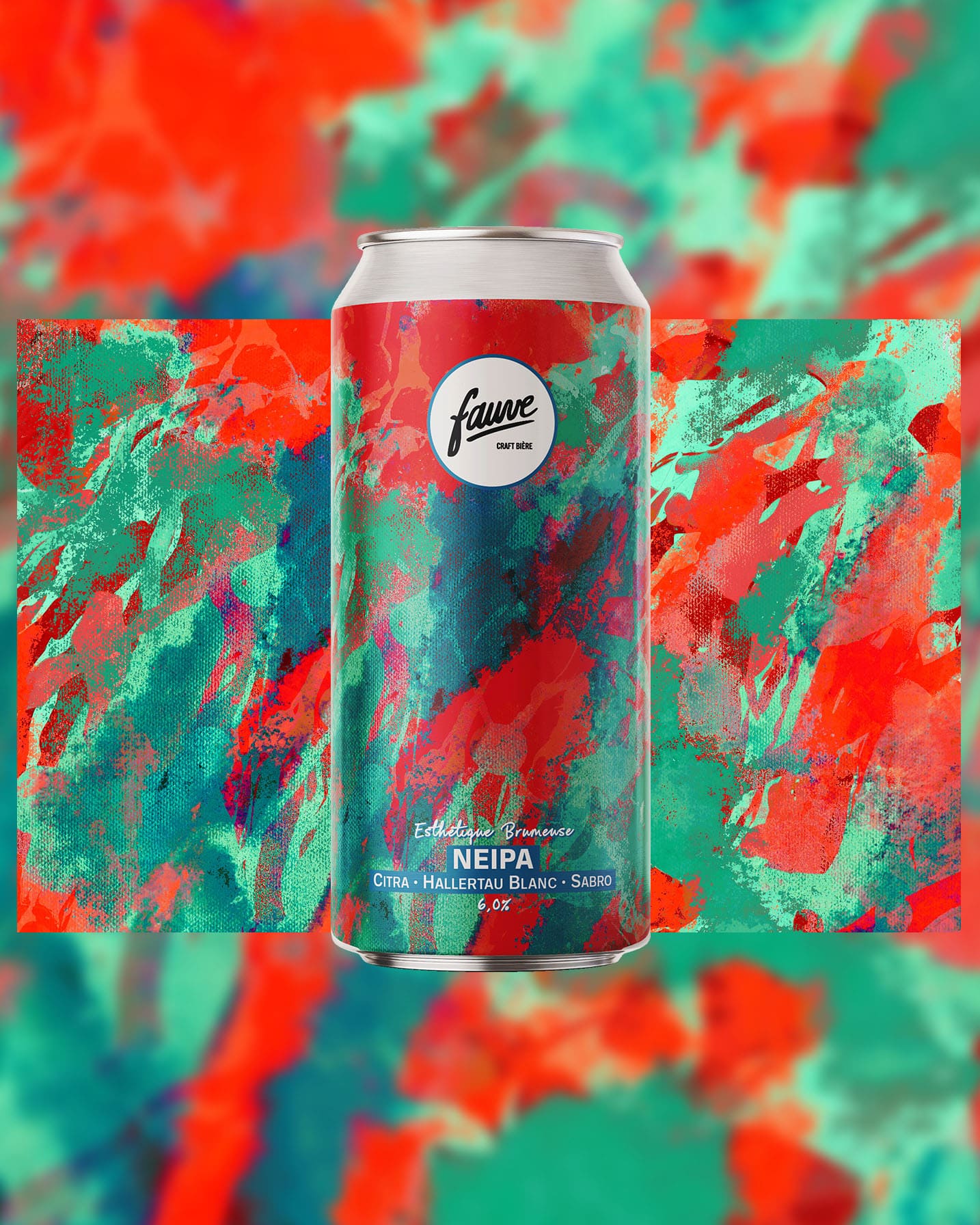 Fauve Esthétique Brumeuse NEIPA boks 44 cl sitrus