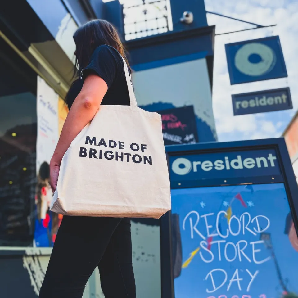 Unbarred Tote Bag handlenett canvas