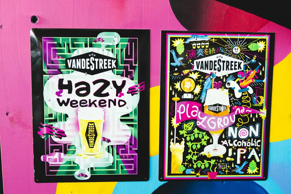 Vanderstreek Hazy Weekend skilt metall 40x30