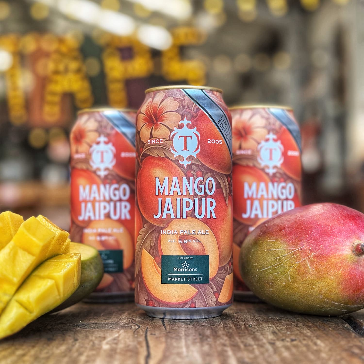 Thornbridge Mango Jaipur IPA øl 440 ml boks 5,9% mango