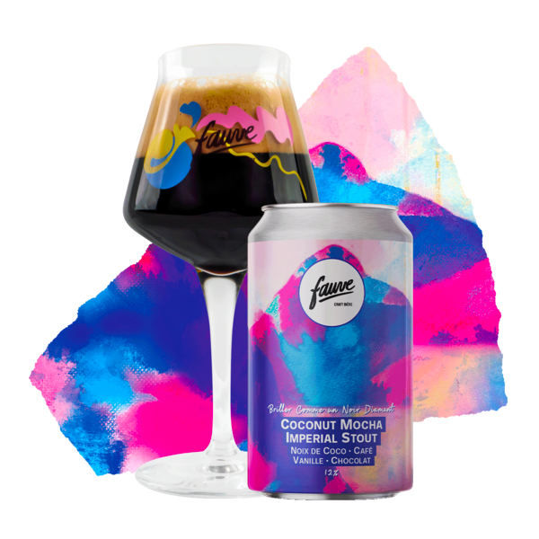 Fauve Briller Comme un Noir Diamant Stout boks 33cl 12% kakao