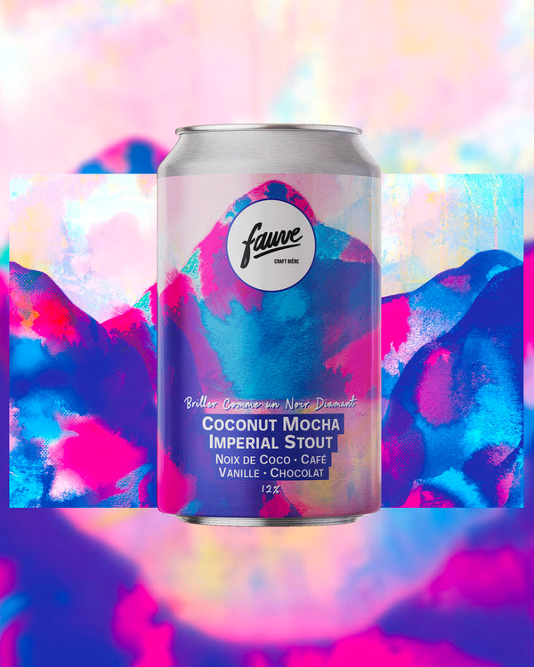 Fauve Briller Comme un Noir Diamant Stout boks 33cl 12% kakao