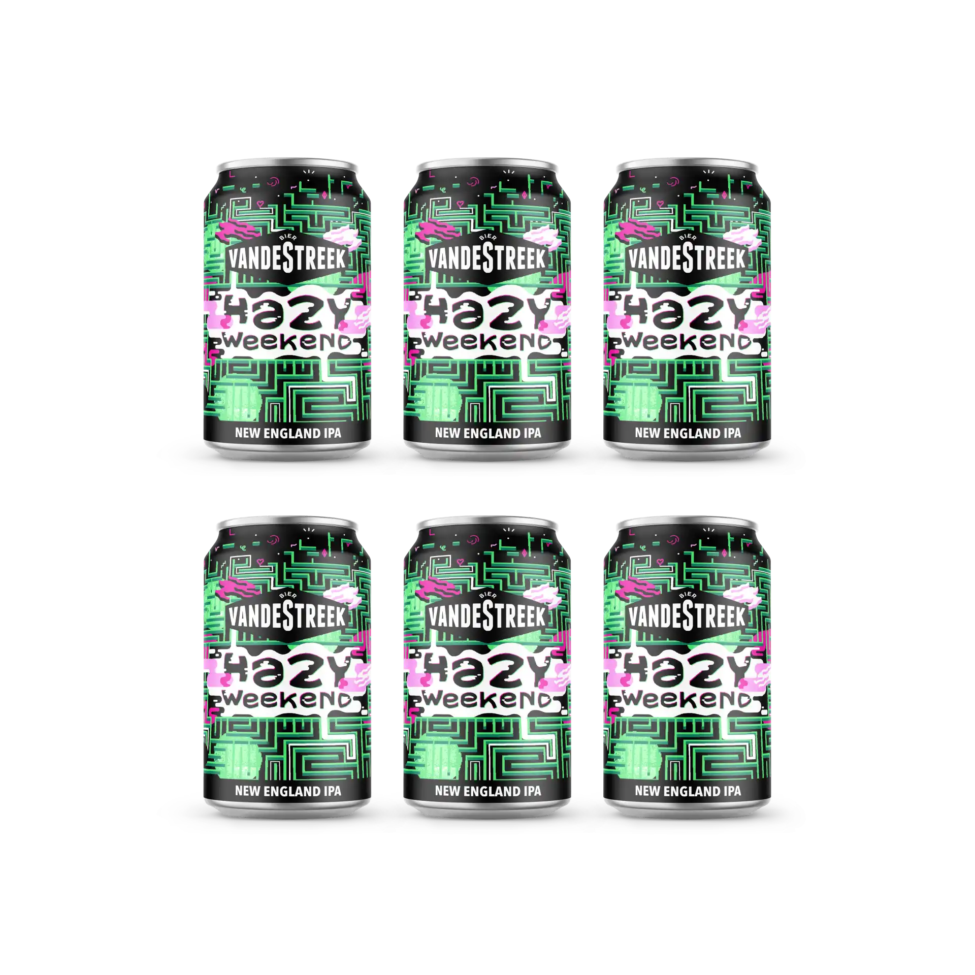 Vanderstreek Hazy Weekend NEIPA boks 33cl fruktig