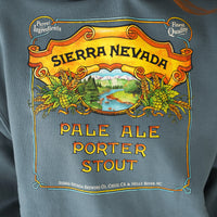 Sierra Nevada Pale Ale Porter Stout hettegenser stålblå