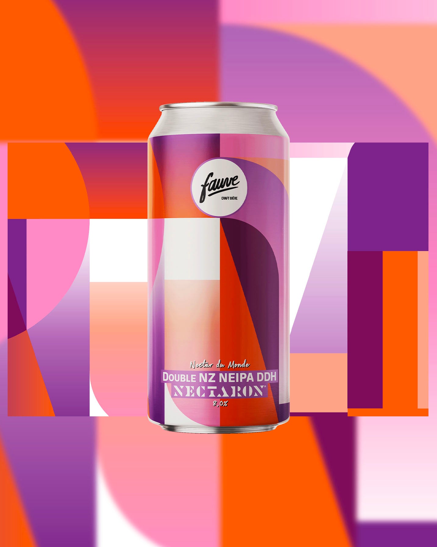 Fauve Nectar du Monde Double NEIPA øl boks 44cL Nectaron