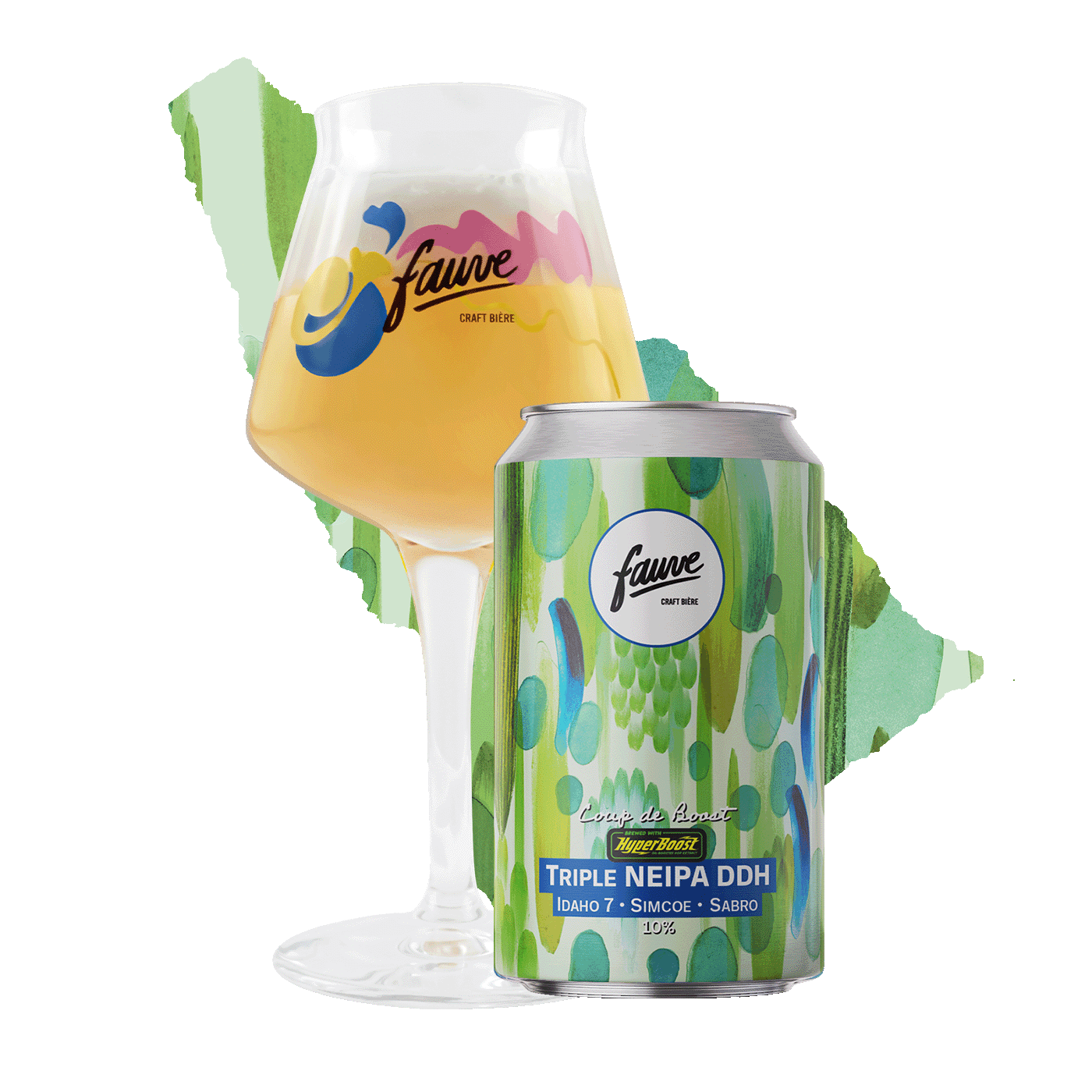 Fauve Coup de Boost Triple NEIPA DDH øl boks 33cL