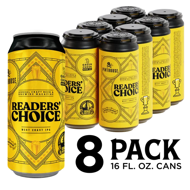 Sierra Nevada Readers Choice West Coast IPA øl boks furu