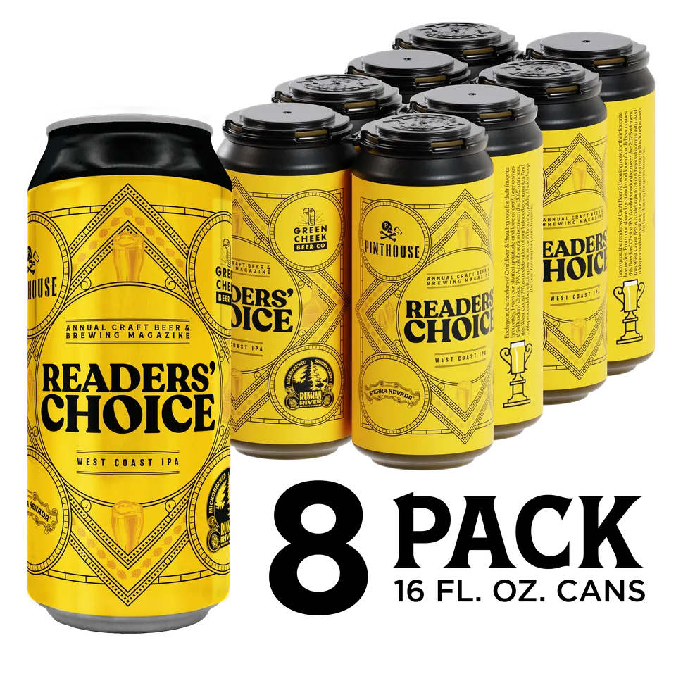 Sierra Nevada Readers Choice West Coast IPA øl boks furu