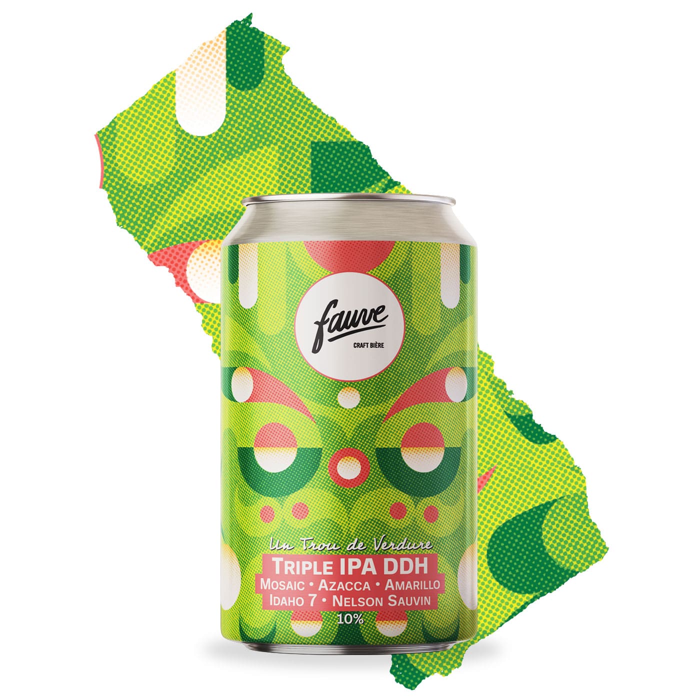 Fauve Un Trou de Verdure triple IPA øl boks 33cL 10%