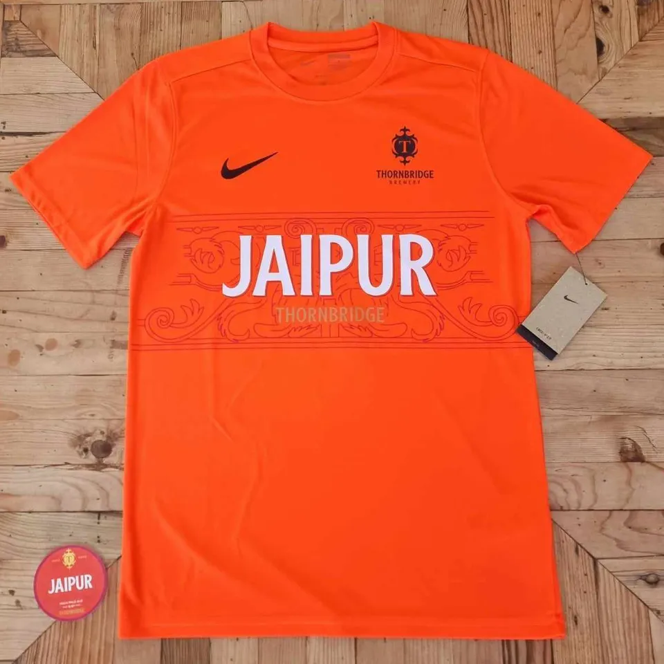 Thornbridge Jaipur Nike fotballdrakt S-XXL svart