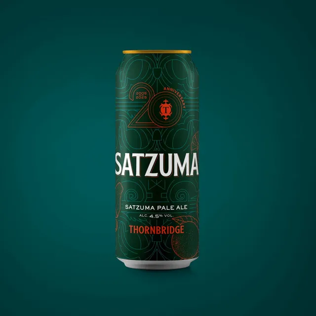 Thornbridge Satzuma pale ale boks 440 ml glutenfri sitrus