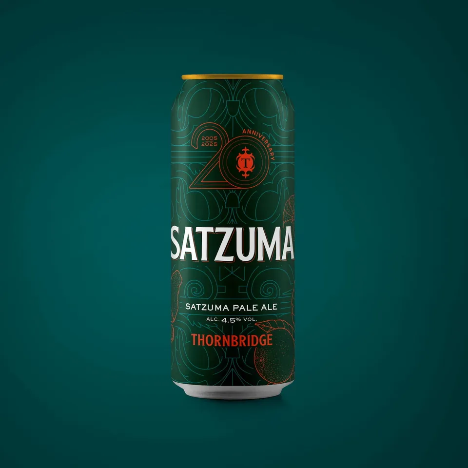 Thornbridge Satzuma pale ale boks 440 ml glutenfri sitrus