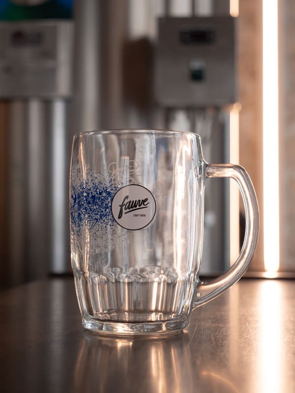 Fauve Chope seidel ølglass 50 cl enkelt
