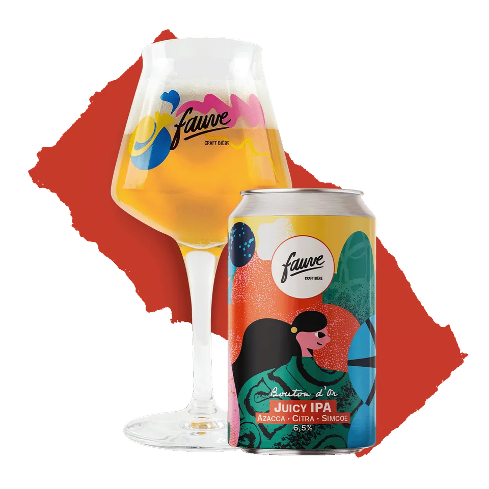 Fauve Bouton d’Or IPA øl boks 33cL 6,5%