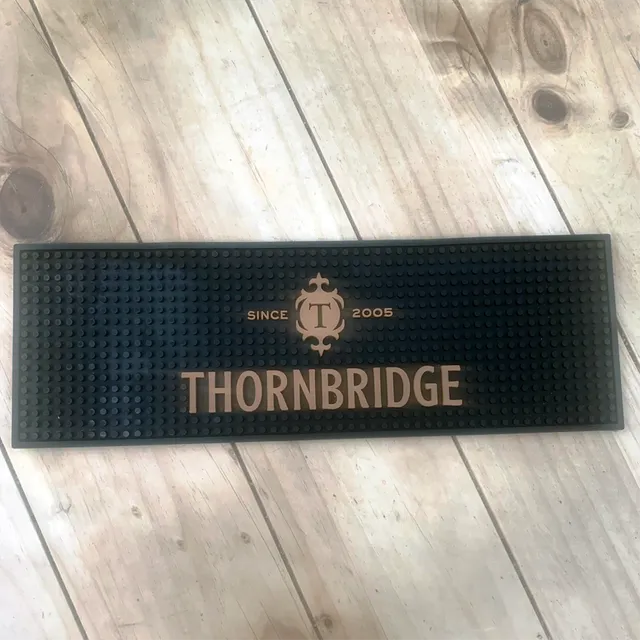Thornbridge Bar Runner gummi hjemmebar svart