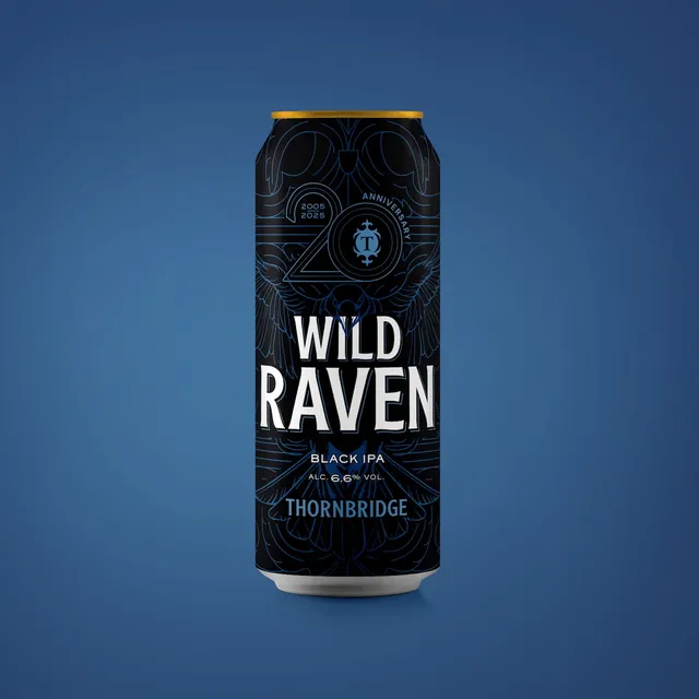 Thornbridge Wild Raven black IPA 6,6% boks 440ml