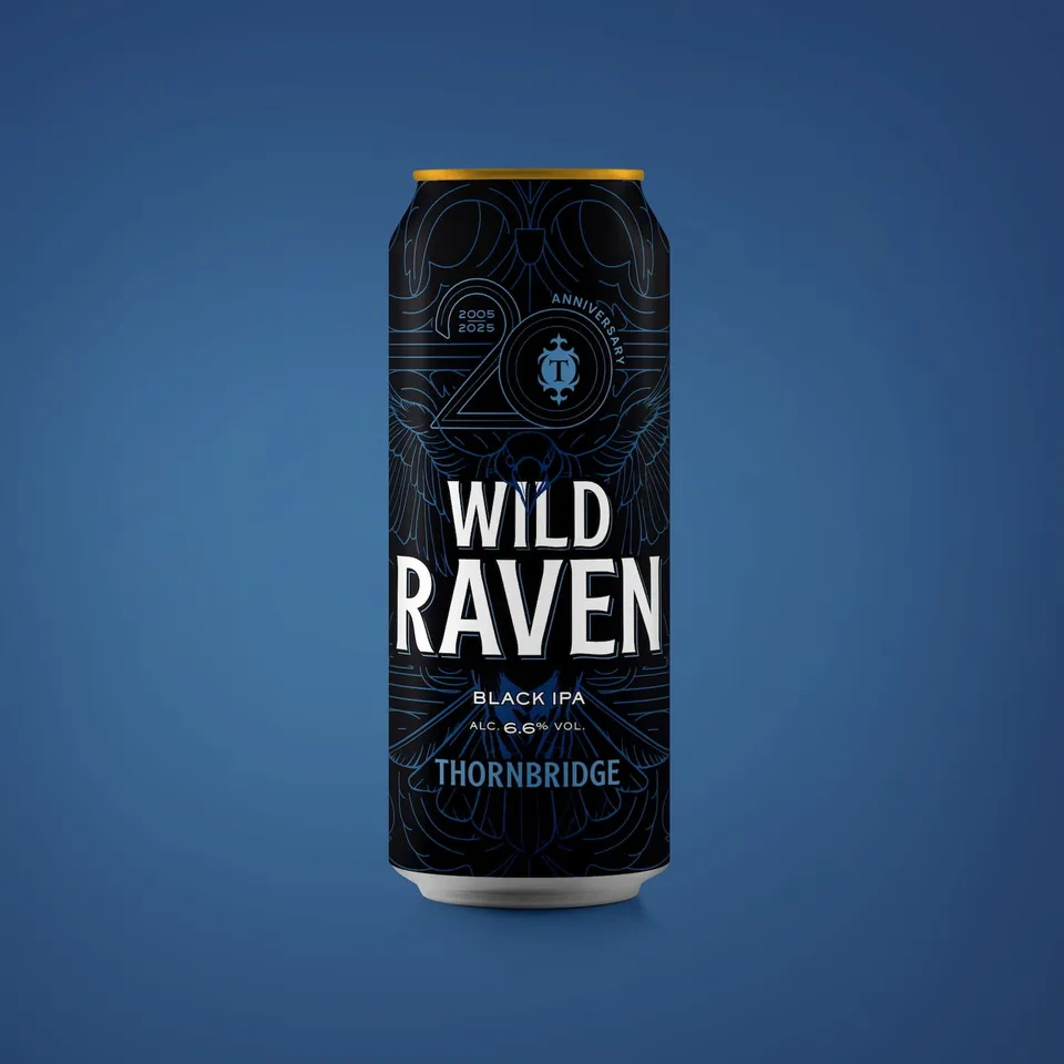 Thornbridge Wild Raven black IPA 6,6% boks 440ml