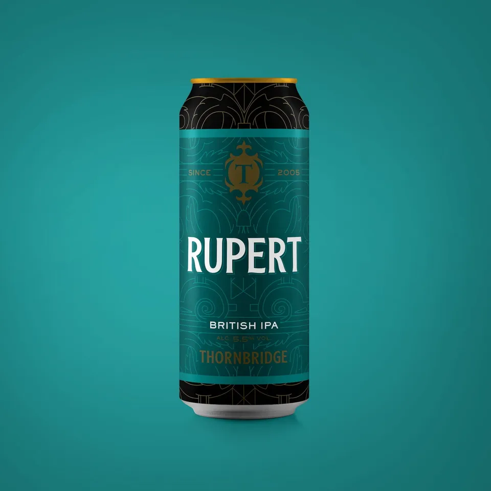 Thornbridge Rupert british IPA boks 440 ml 5,5 prosent maltrik