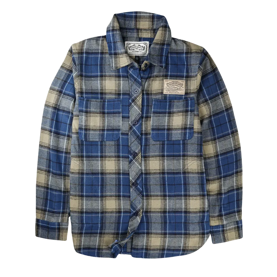 Sierra Nevada Classic Navy flanellskjorte dame rutete