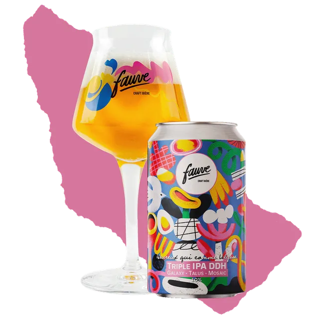 Fauve Heureux qui comme Ulysse trippel IPA øl 33cL