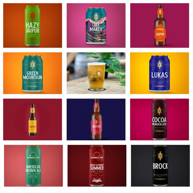 Thornbridge Discovery smakingssett 11 øl + glass gave