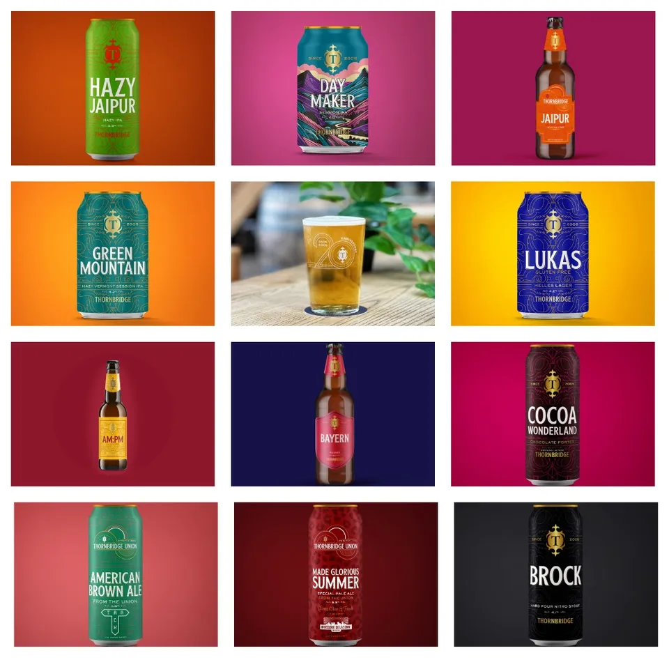 Thornbridge Discovery smakingssett 11 øl + glass gave