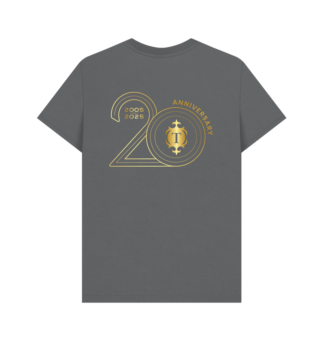 Thornbridge 20th Anniversary Gold Logo t-skjorte svart