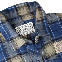 Sierra Nevada Classic Navy flanellskjorte dame rutete