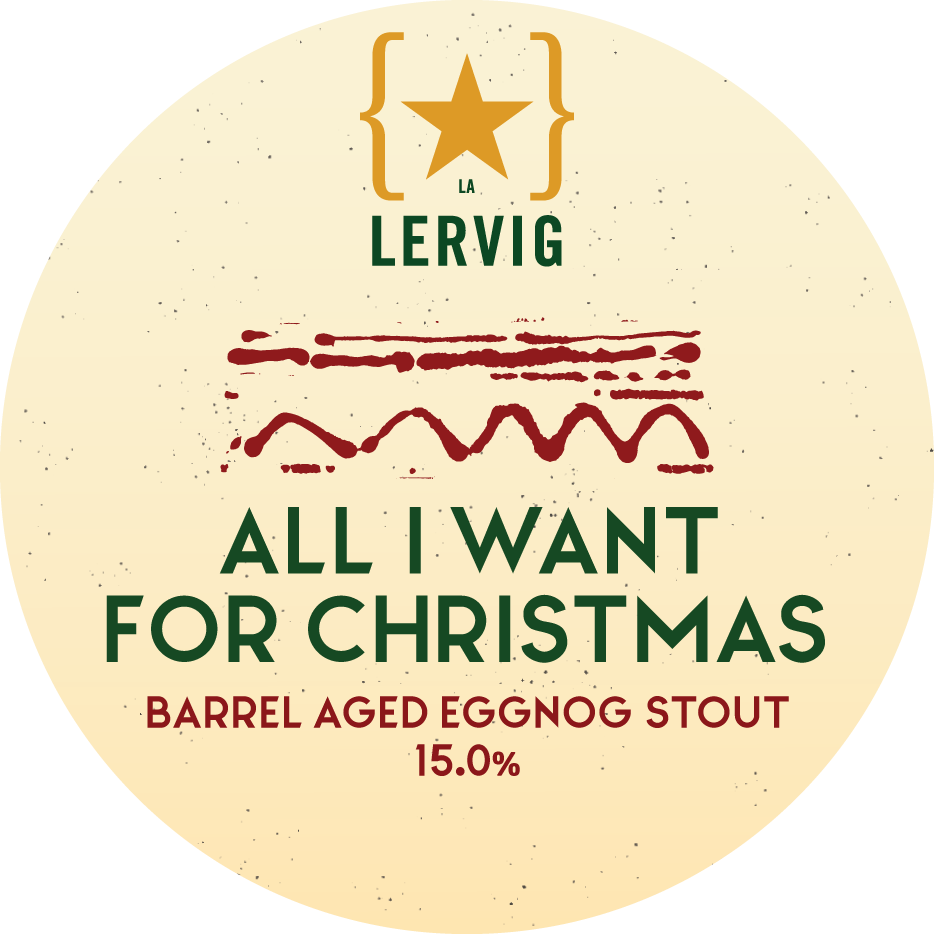 Lervig All I Want For Christmas øl boks mørk