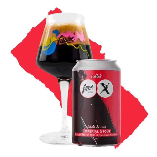 Fauve Éclats de Fèves imperial stout øl 33 cl 12 % kakao