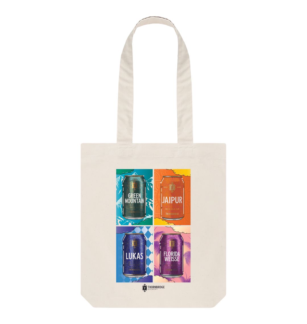 Thornbridge Tate Tote handlenett Natural økologisk