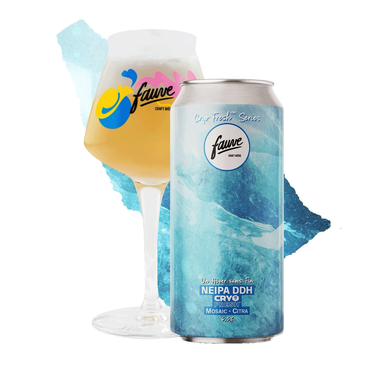 Fauve Un Hiver sans Fin øl 44 cl boks 6,5 prosent