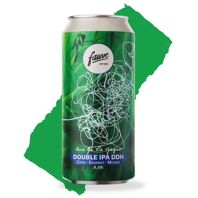 Fauve Que Je Le Gagne dobbel IPA boks 44 cl 8,5 %