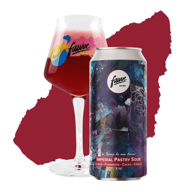 Fauve Le Rouge de mon Amour sour øl 44cl 8%