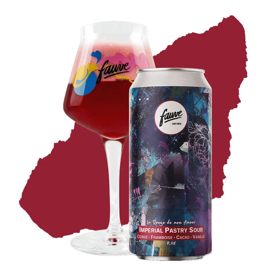 Fauve Le Rouge de mon Amour sour øl 44cl 8%