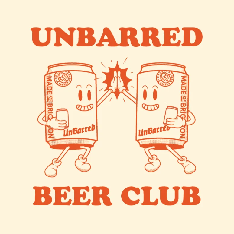 Unbarred Beer Club gaveabonnement øl 10 bokser ferskt